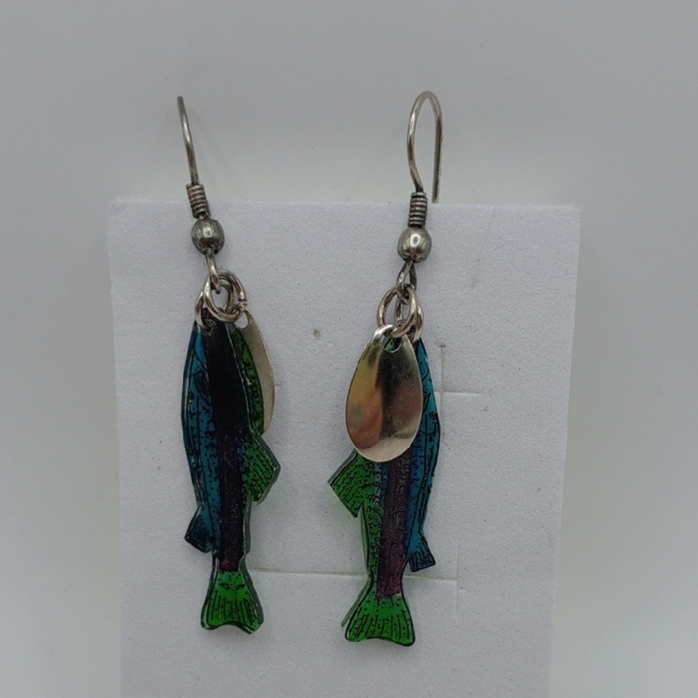 Luck 🍀 Colorful Fish-Shaped Earrings